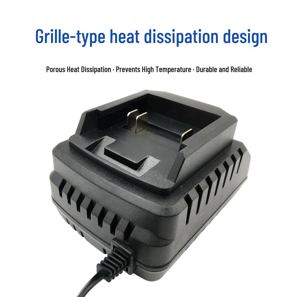 21V Compatible Lithium Battery Charger for Makita Electric Wrench, Drill, Hammer, Grinder, and Tools