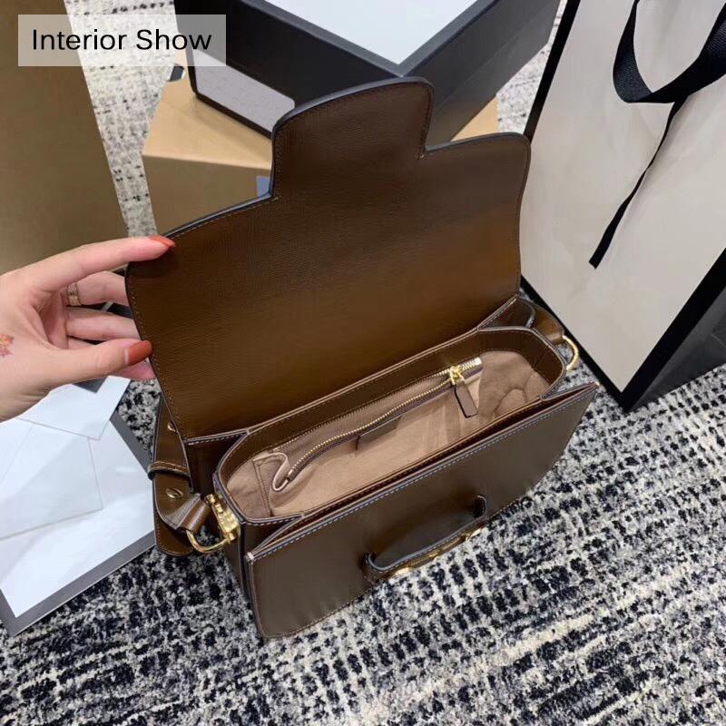 100% Real Leather Designer Handbags Luxury Brand Cowhide Women Shoulder Bags With Logo Fashion G Crossbody Messenger Bag