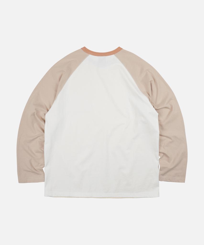 Prism Works Color Block Raglan Tee _ Ivory