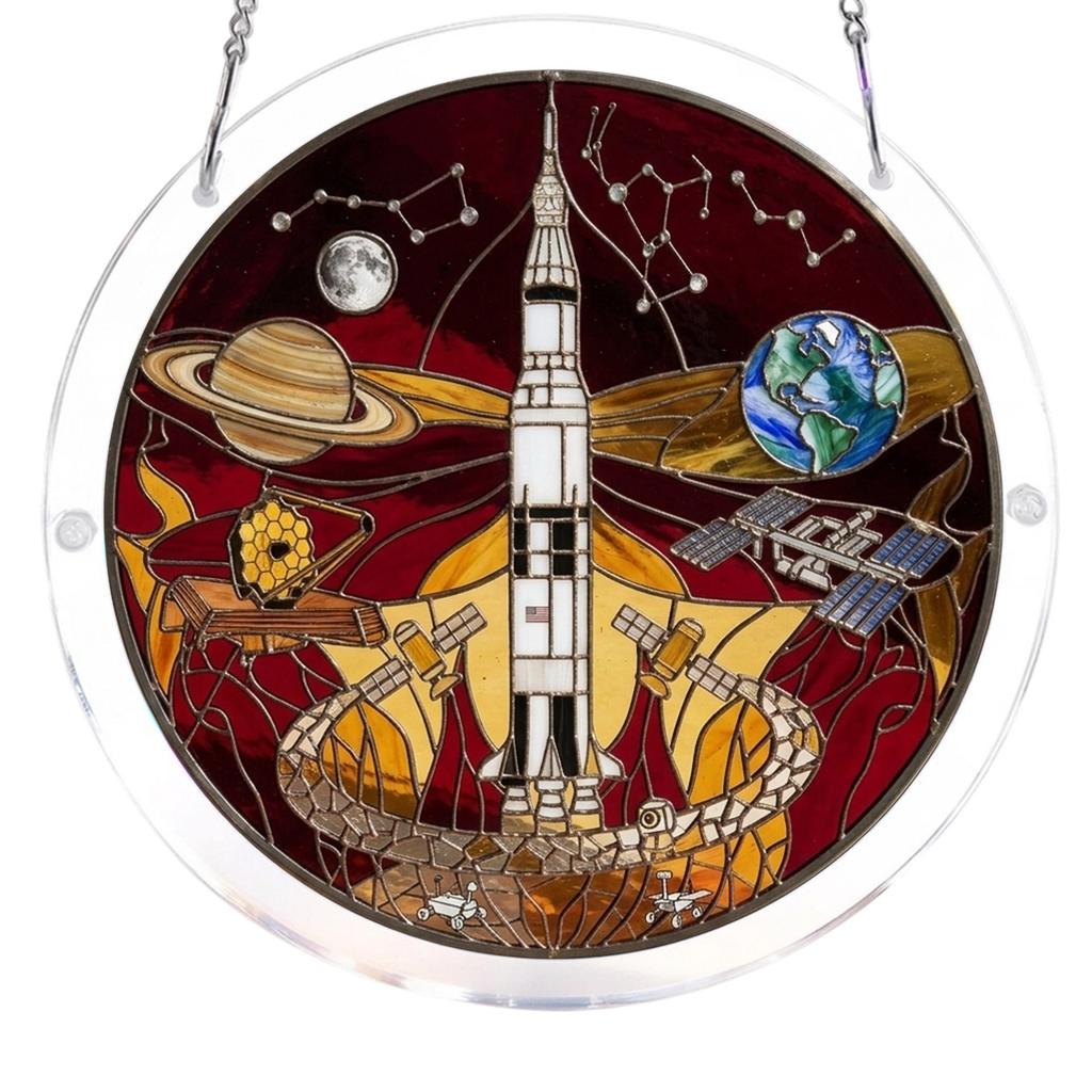 Akrylová okenní dekorace puzzle, Kreativní závěsná ozdoba z vitráže, Sestavitelná okenní dekorace, Zábavná DIY puzzle ozdoba, Okenní dekorace do domácnosti