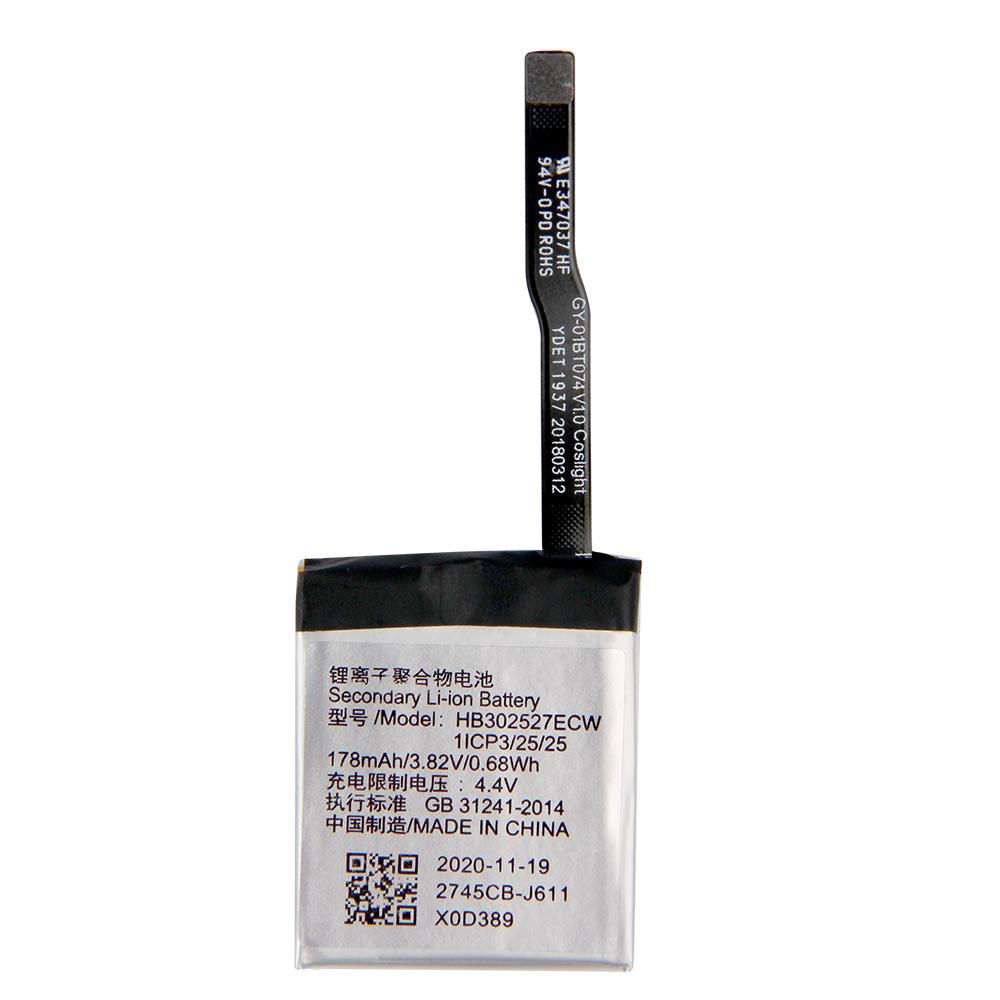 Replacement Battery HB302527ECW for Huawei Honor Watch Magic GT 178mAh Watch Battery