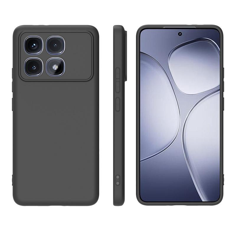 Applicable To Redmi Note 15 5G Matte Mobile Phone Case Redmi Note 13 Solid Color Tpu All-inclusive Leather Case Material