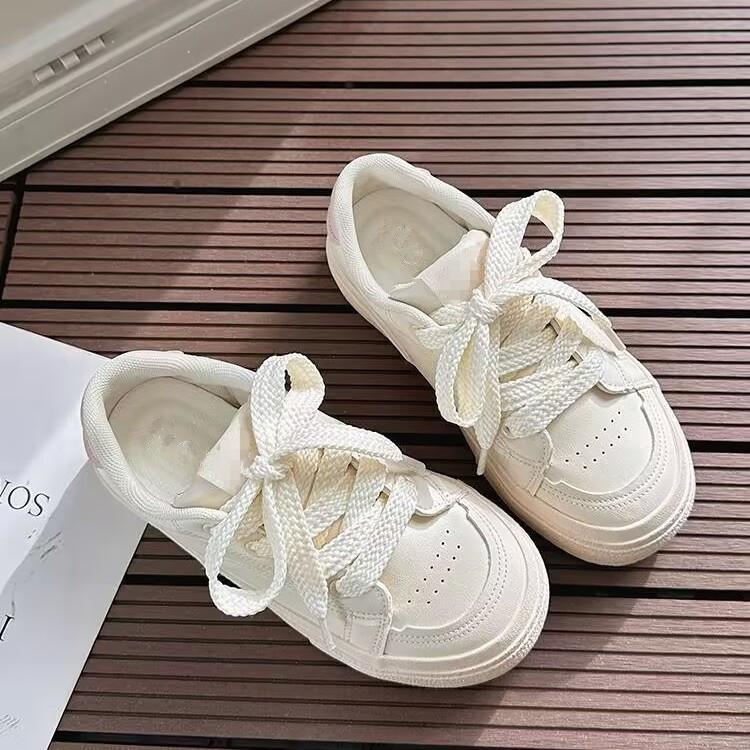 2025 Autumn New Design Versatile Little White Shoes Women's Korean Version Ins Tide Student Casual Board Shoes
