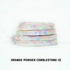 Stripes Tie-dye Laces Dazzling Blue Shoelace Colorful Flat Gradation Shoelaces Sneakers Personality Rope Men Women with The Same