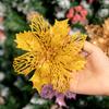10Pcs Artificial Flowers 11/16CM Fake Flower For Home Decor Party Supplies Christmas Decoration Ornaments Garland Accessories