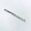 Chrome Black for Mercedes Benz Kompressor Emblem Rear Trunk Badge Lettering Stickers CLK SLK SL CLS ML A B C S R Class Accessori