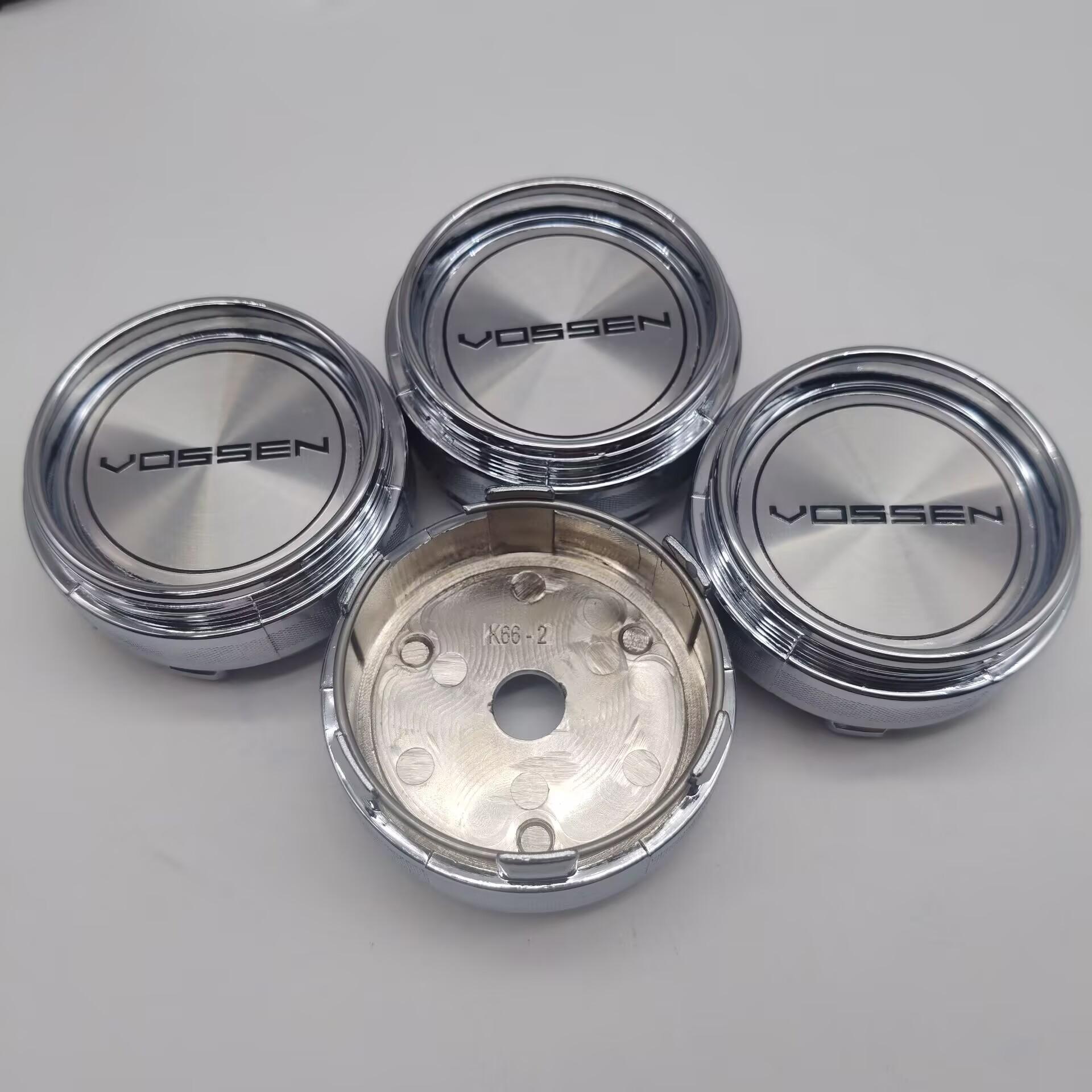 

4Pcs 66MM(OD) 62MM(ID) Rim Caps for VOSSEN Logo Emblem Wheel Center Cap Badge Wheel Cover Hub Caps Sport Car Tire Accessories 4pcs for Vossen&66mm K66-2 Cap