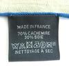 Excellent HERMES shawl Rectangle 63x70.9"" Tattersall cashmere Women Used