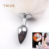 T-Adult Tail Metal Anal Butt Plug Adult Masturbation Sex Toy Prostate Massager Sexy Toys