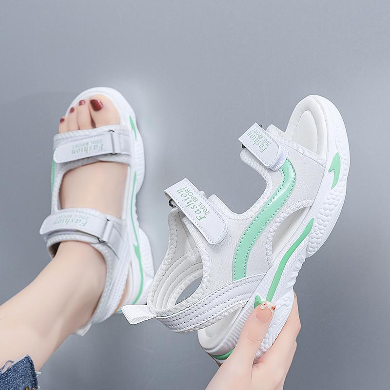 Letní dívčí lehké venkovní ležérní sandály Dámské plážové boty Pantofle pro dívky