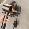 Wall Mounted Suction Cup Hair Dryer Holder Punch Free Hair Blow Dryer Holder  Hotel