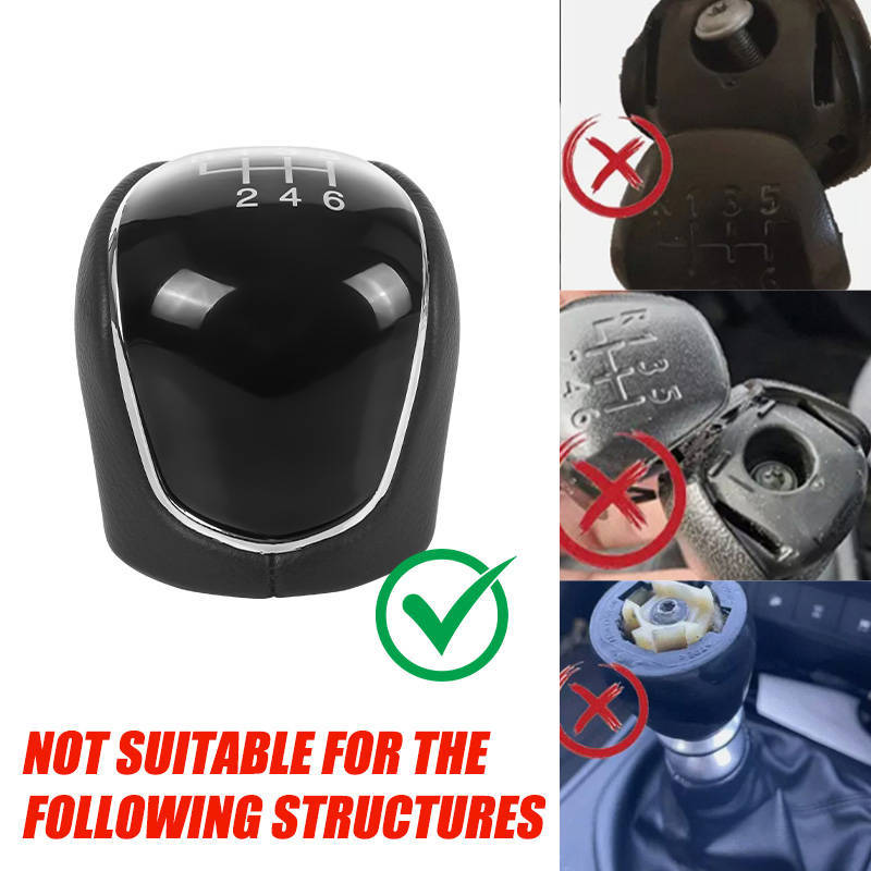 6 Speed Car Gear Shift Knob Lever For Ford Grand C-Max Focus Mk2 Mazda BT50 Galaxy Mk3 Mk4 Kuga Mondeo S-Max Transit Tourneo