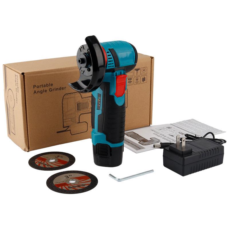 Mini Lithium-ion Handheld Angle Grinder - Multi-function Electric Polishing and Cutting Tool