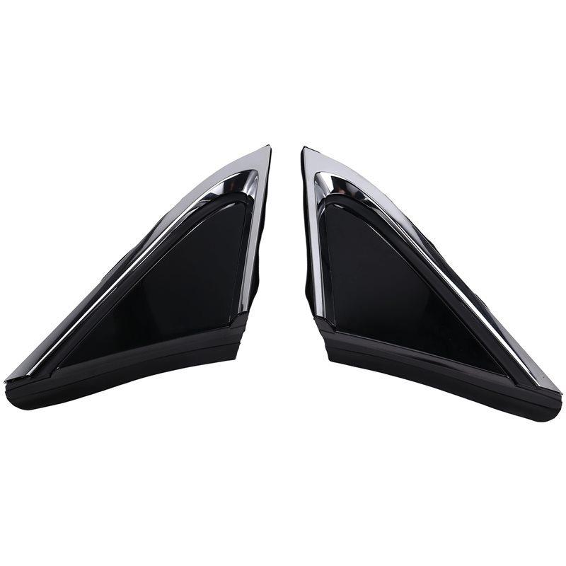 1Pair Rearview Mirror Triangular Panel Corner Window Panel FK7B-17075AE5UAW FK7B-17074AE5UAW For Ford Edge 2015-