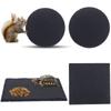 4 Pcs Reptile Basking Platform Tortoise Rock Plate Slate Reptile Basking Platform Feeding Dish Natural Rock Bathing Resting Plat
