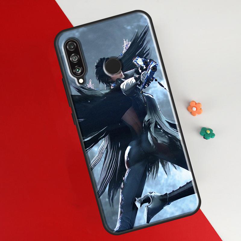 Bayonetta Cover For Huawei P30 Pro P50 P20 P40 Lite P Smart 2021 Nova 5T Case For Honor 50 8X 10i