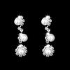 2Pcs/3Pcs Eye-catching Necklace Anti-deform Lightweight Sun Flower Shape Rhinestone Necklace Earrings Bracelet Set for Wedding