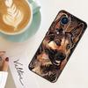 Cartoon German Shepherd Dog For Honor Magic 7 Lite 6 8 Pro Case For Honor 400 200 50 70 90 X8c X8b X9a X9b X9c X9d Win RT