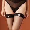 Silky Pure Desire Sexy Stockings Ultra-Thin Lace Knee Socks, Bow Socks