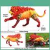 Simulation Mythical Animal Cow Monster Ice Dragon Fiery Eagle Ornament Model