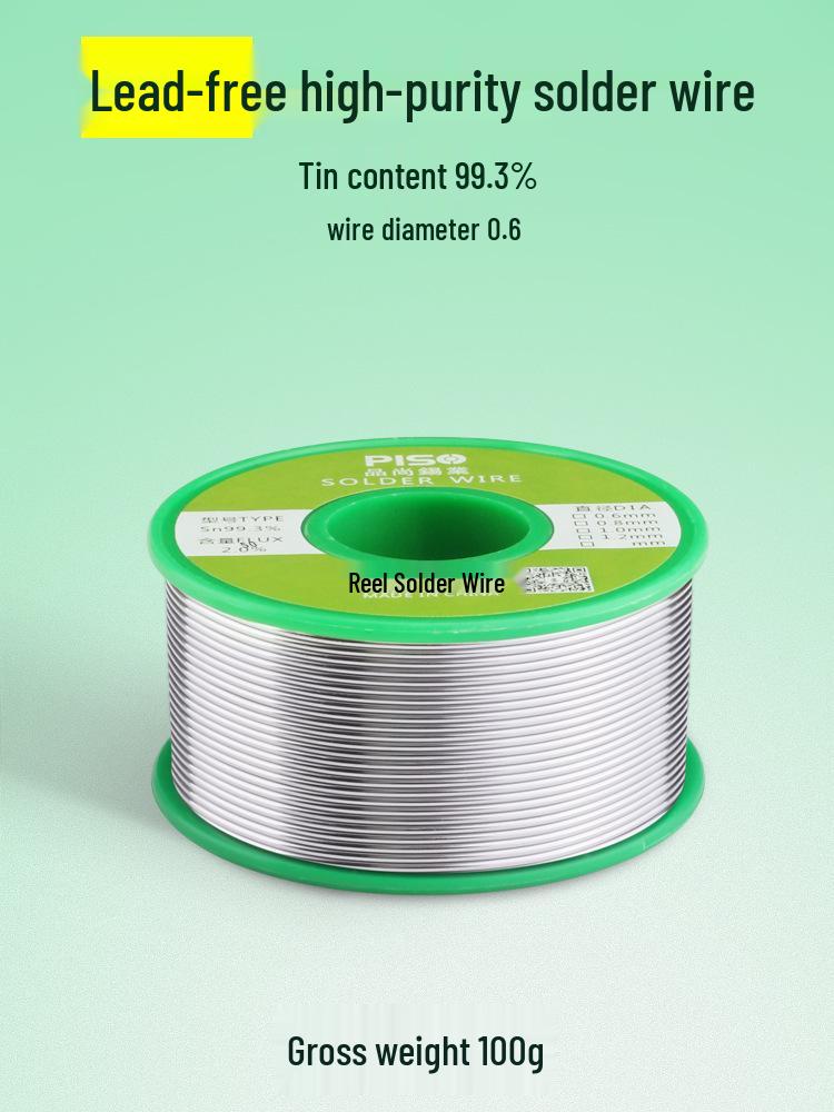 Nagy tisztaságú, alacsony hőmérsékletű forraszhuzal gyantával - Ideális háztartási használatra