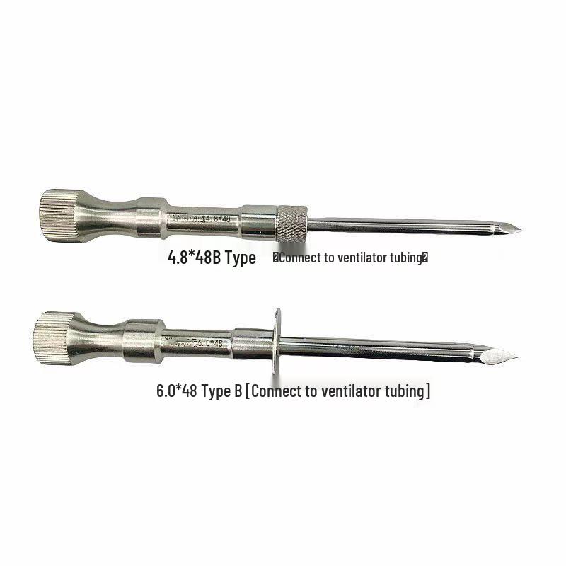 Экстренный набор для детской крикотиреотомии - Набор из иглы, скальпеля и канюли