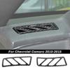 Carbon Fiber A-pillar Air Vent Outlet Cover Trim Frame For Chevy Camaro 2010-15