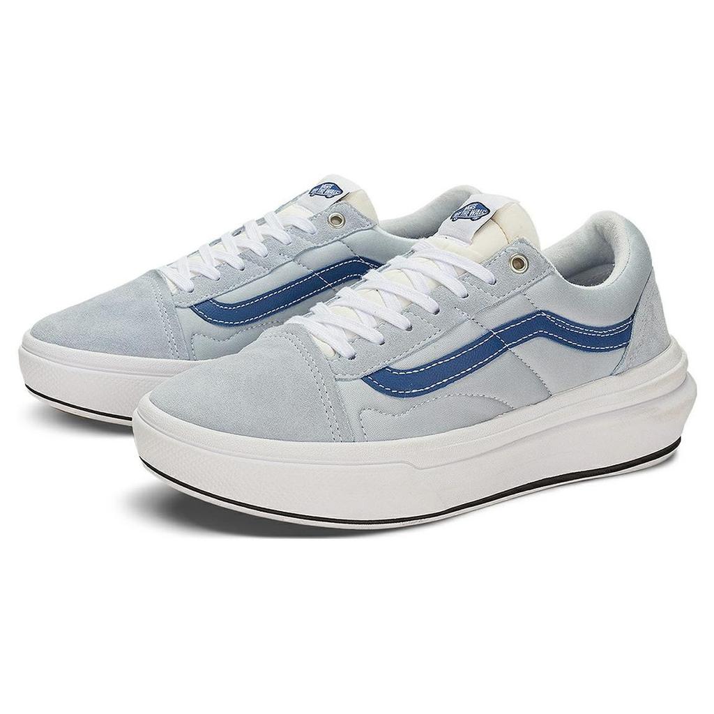 Vans Old Skool Overt CC Low Top Skate Shoes Unisex Sneakers Gray Blue VN0A7Q5EBHA