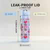 1PC Heart Stack Love Letter Art Print 750ml Color Plastic Sports Water Bottle Leakproof Flip Straw Lid Suitable for Sports Office Home Use