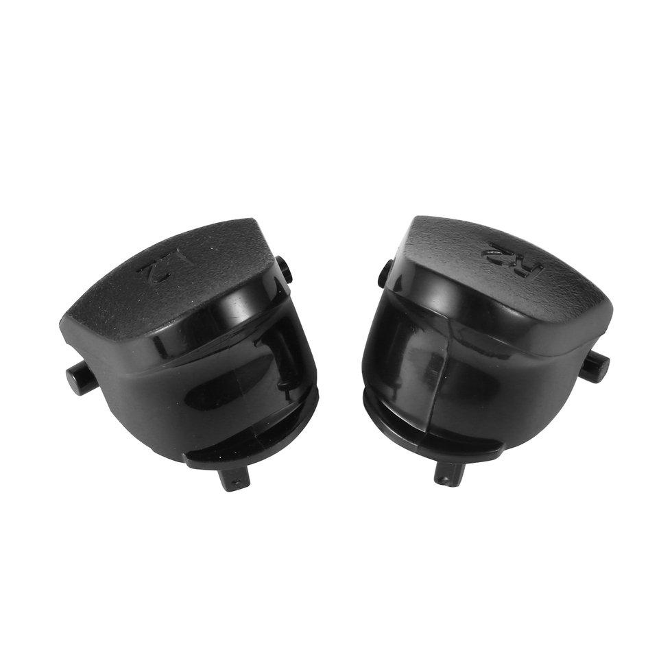 Buy Pearliky Black Replace Buttons R1 L1 R2 L2 Triggers for Dualshock 4