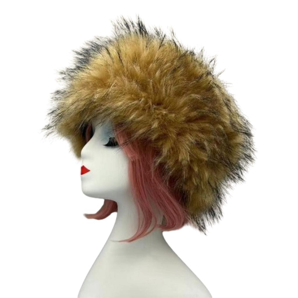 Versatile Brimless Hat Cossack Style Furry for Various Occasions and Outfits
