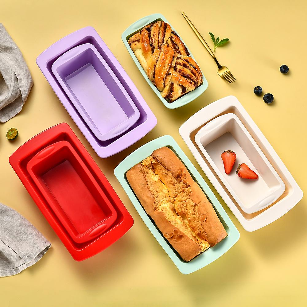 Loaf Pan Silicone Baking Bread Pan Non-Stick Bakeware Oven Accessories Baking Tools Kitchen Gadgets Kitchen Accessories