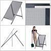 KADAX Sito Budowlane Do Piachu Piasku Ziemi murarskie 120x60cm Żwiru Oczko 4mm