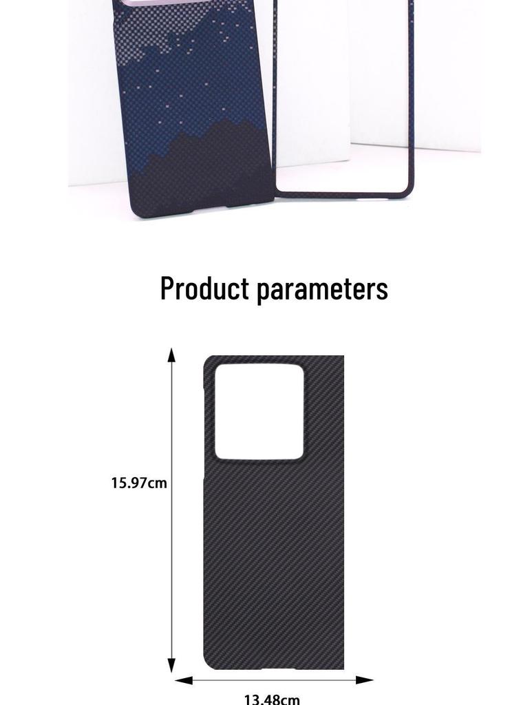 Moto Razr Fold Kevlar Aramid Ultra-Thin Magnetic Carbon Fiber Phone Case