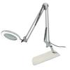 Foldable LED Magnifying Desk Lamp With Adjustable Long Arm 30X Magnifier Glass For Soldering Repair And Precisions Work