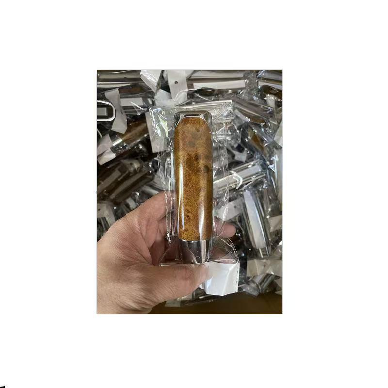 Osłona Dźwigni Hamulca Ręcznego Samochodowego z Włókna Węglowego - Akcesorium Dekoracyjne i Ochronne