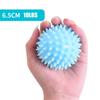 TPR 6.5cm Diameter Hollow Soft Spike Ball Hand Strength Recovery Exercise Massage Ball Yoga Fitness Spiky Massager Trigger Point