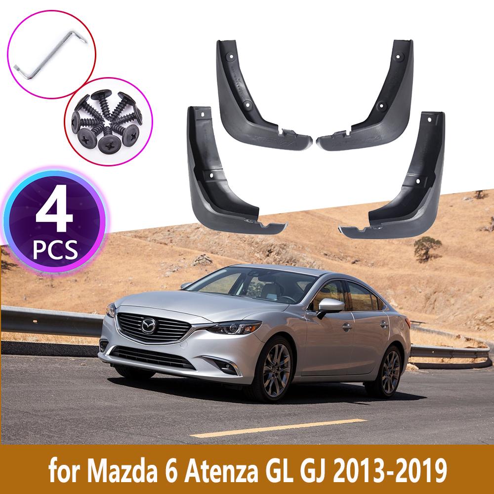 

4 шт. автомобильные брызговики для Mazda 6 Atenza GL GJ 2013 2014 2015 2016 2017 2018 облицовка брызговики брызговики автомобиля