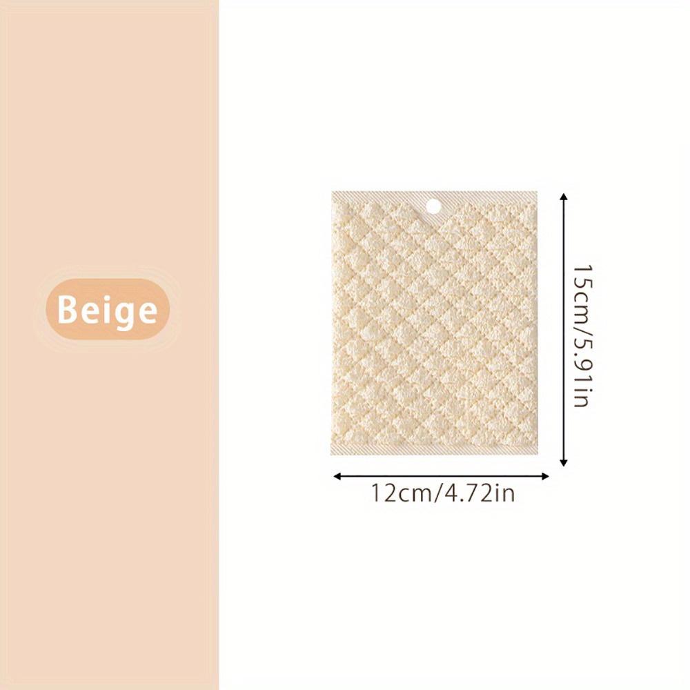 New Kitchen Towels Dishcloths Thick Kitchen Daily Dish Towel Absorbent Non-Stick Oil Cleaning Cloth Towel Kitchen Cleaning Tools бежевый