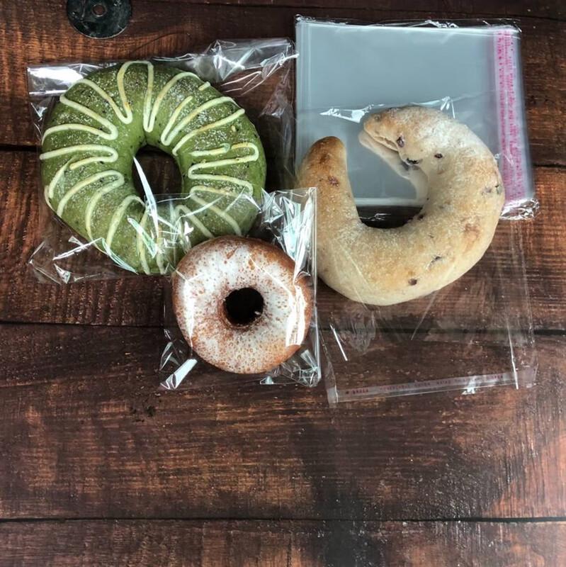 ZISIZ Transparent Self-Sealing Bread Bags