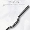 MEROCA Bike Handlebar Straight/Swallow Aluminum Alloy Bicycle Riser Handlebar 25.4X540/580mm Bicycle Parts for Mountain Bikes
