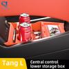 For 2025 BYD ATTO 8 Storage Box Center Armrest Hidden Box Cup Holder Organizer Interior Accessories