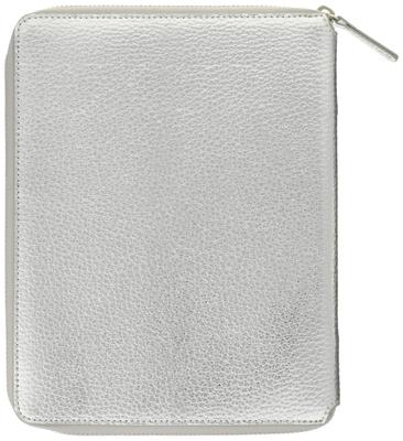 Laconic Notebook Cover A5 Synthetic Leather Silver LDC03-370SV