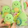 Bobowa Turtle Plush Keychain Green Pendant Backpack Decoration Luck Animal Gift