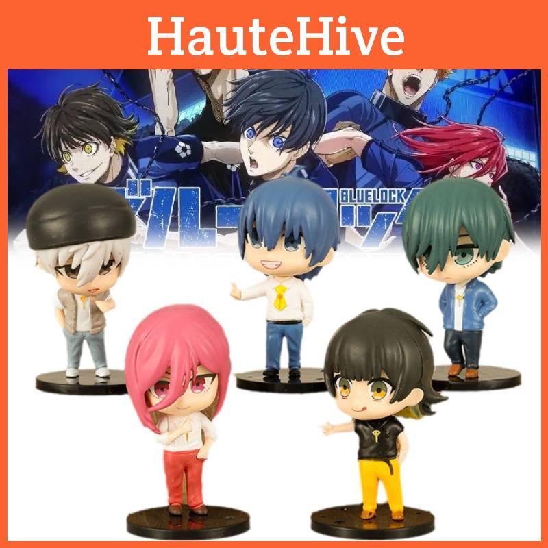 Detailed 8.5cm Blue Prison Anime Figurines High-quality Pvc Collectible Toys