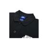 Nike Solid Color Logo Casual Sports Polo Short-Sleeve T-Shirt for Men, Black
