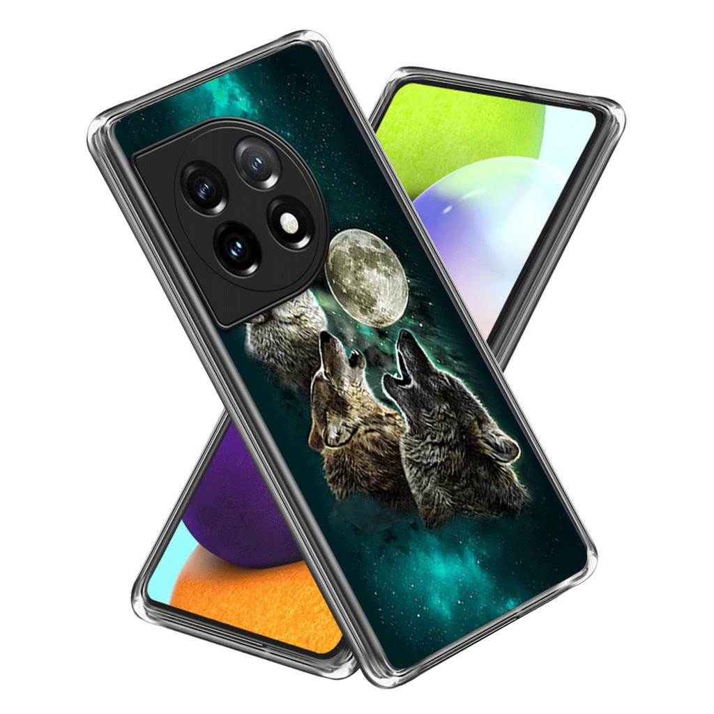 For OnePlus Ace 3 5G/12R 5G TPU Case Pattern Printing Protective Phone Cover