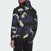 Adidas Originals Trefoil Camouflage Print Logo Hoodie Long Sleeve Men Hoodie Blue HF4882