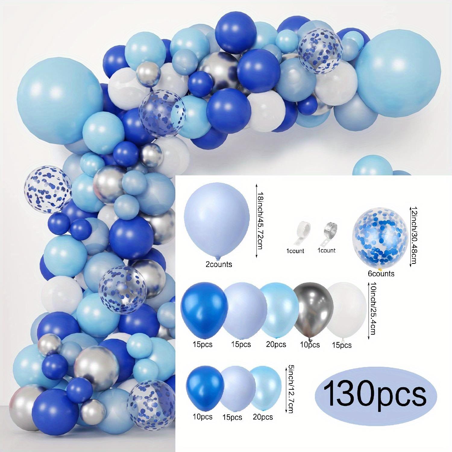 

127pcs Royal Blue Gold Graduation Balloon Wreath Arch Set with Graduation Hat 2026 Graduation Ball Birthday Party Decoration Other синий