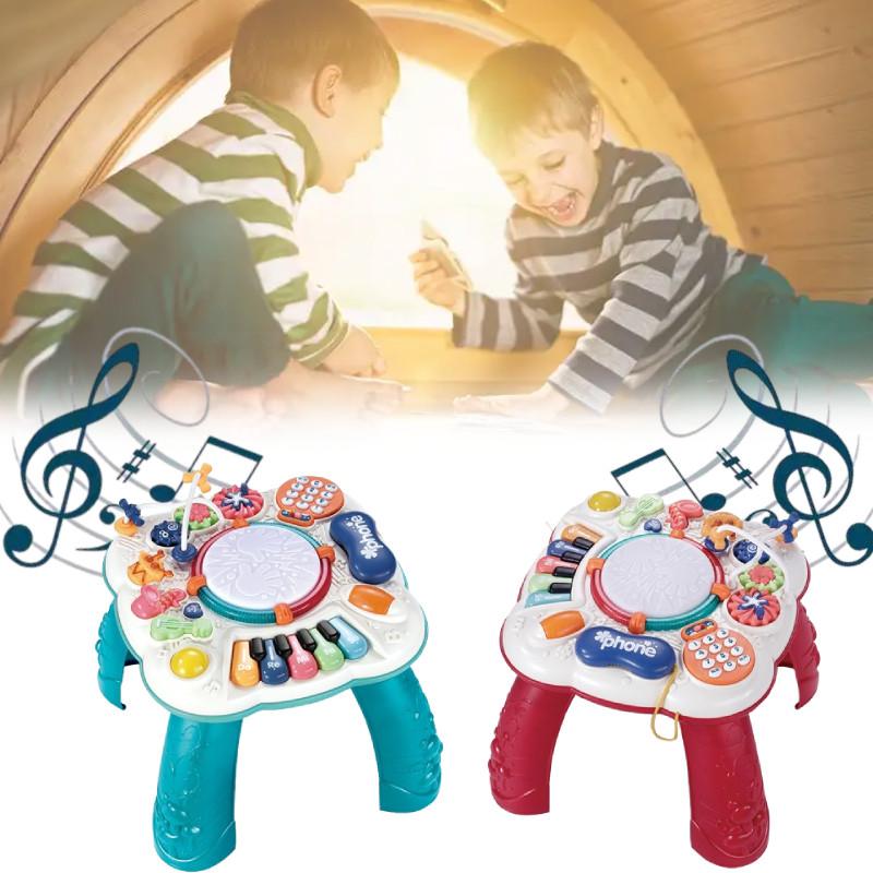 Activity Cemirk Baby Table Baby Musical Children Education Toys Activity Center